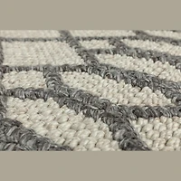 FINTONA HAND WOVEN RUG BEIGE