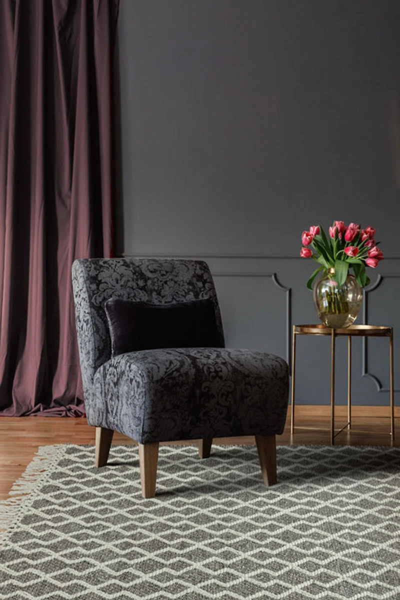 FINTONA HAND WOVEN RUG CREAM/MOCHA