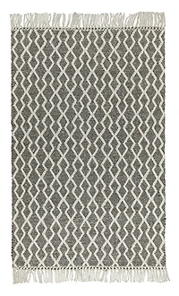 FINTONA HAND WOVEN RUG CREAM/MOCHA