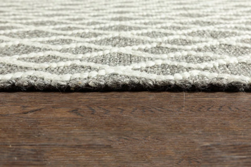 FINTONA HAND WOVEN RUG CREAM/MOCHA