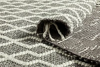 FINTONA HAND WOVEN RUG CREAM/MOCHA