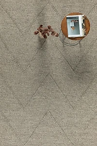 FINTONA HAND WOVEN RUG MOCHA