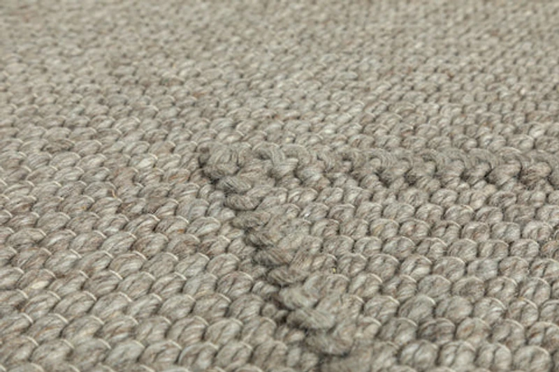 FINTONA HAND WOVEN RUG MOCHA