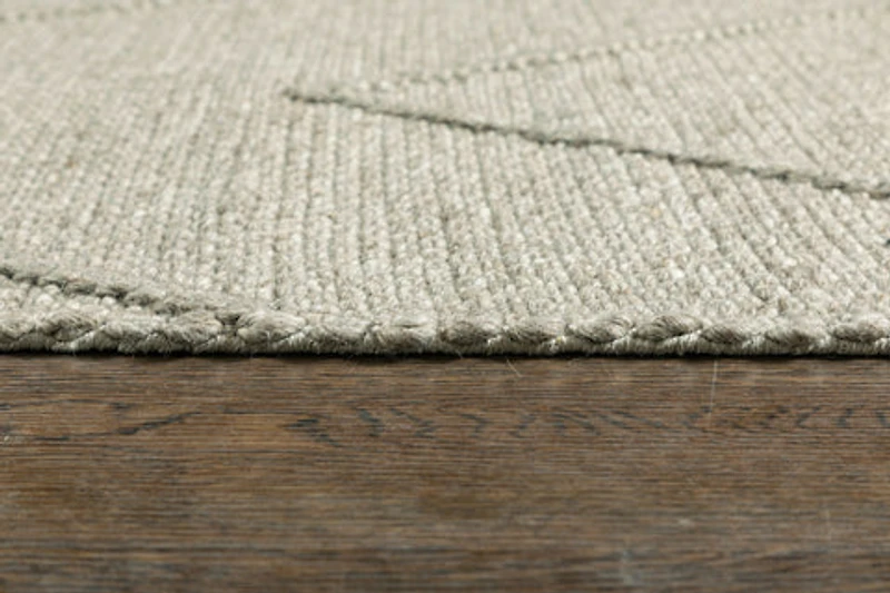 FINTONA HAND WOVEN RUG MOCHA