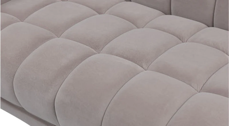 Kitsilano Accent Chair - Velvet Light Grey #41