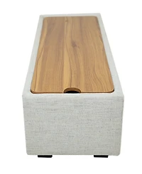 Marliss Console with Storage-Oatmeal