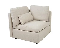 Morgan Modular Sectional Corner - Cream