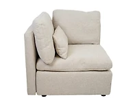 Morgan Modular Sectional Corner - Cream