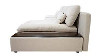 Morgan 3pcs Modular Sectional (Small) - Cream