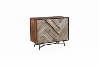 Rennes Solid Wood 2 Door Sideboard