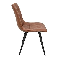 RHODES DINING CHAIR - CAMEL FENGMA