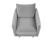 West Chair - Grey - Greater Vancouver Furniture