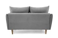West Loveseat - Grey - Greater Vancouver Furniture