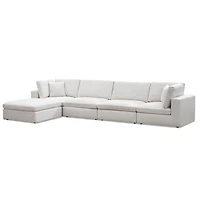 Blanca Modular Fabric Ottoman