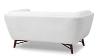Kitsilano Loveseat - Snow Fabric