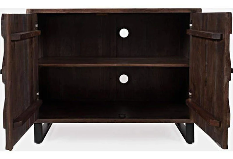 Geometrix 2-Door Accent Cabinet