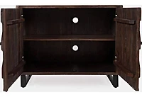 Geometrix 2-Door Accent Cabinet