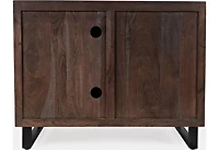 Geometrix 2-Door Accent Cabinet