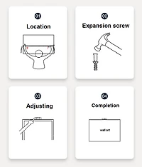 Studio I Alloy Matt - Black Frame Wall Art