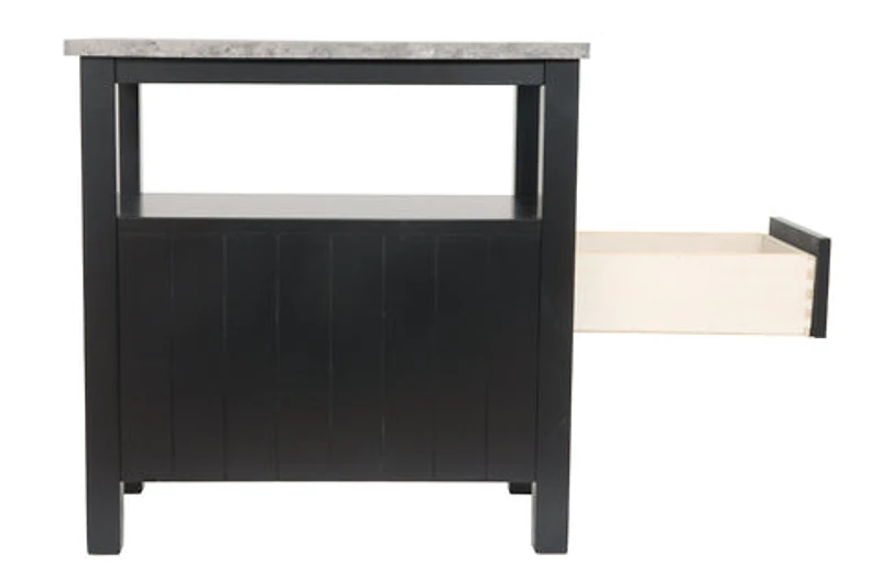 Ezmonei Chairside End Table