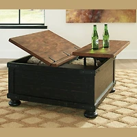 Valebeck Coffee Table with Lift Top