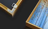 Idea Alloy Matt - Black Frame Wall Art
