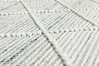 CIMO HAND WOVEN RUG IVORY/GRAY
