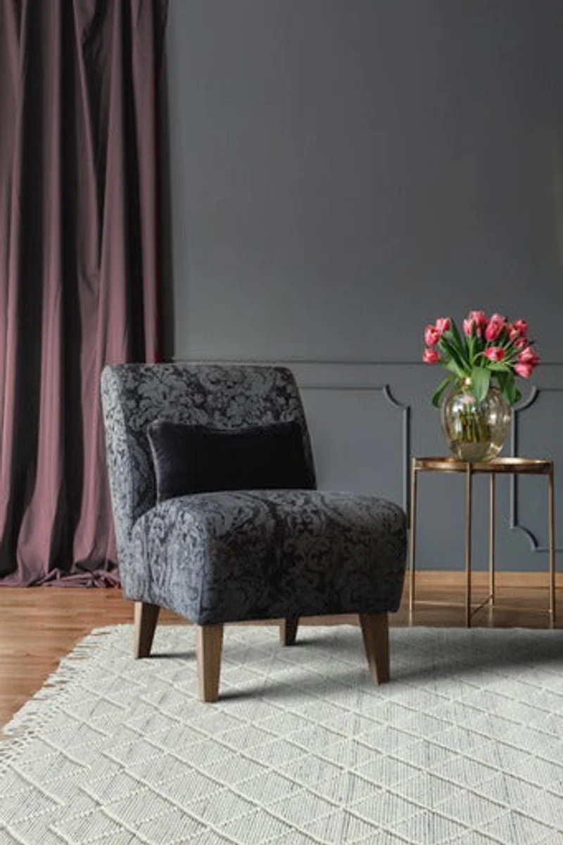 CIMO HAND WOVEN RUG IVORY/GRAY