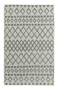 FINTONA HAND WOVEN RUG SILVER/GRAY