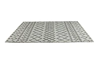 FINTONA HAND WOVEN RUG SILVER/GRAY
