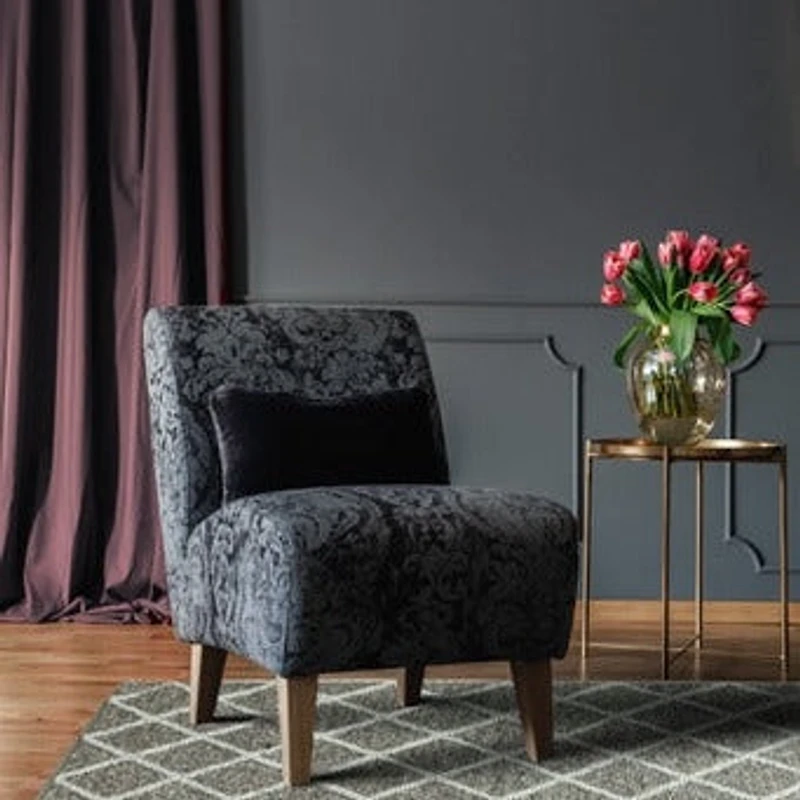 FRANCE HAND WOVEN RUG GRAPHITE/FOG