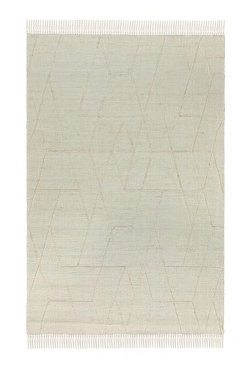 KINSEY HAND WOVEN RUG CHAMPAGNE