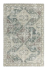MELENIA MACHINE WOVEN RUG BEIGE/MARINE
