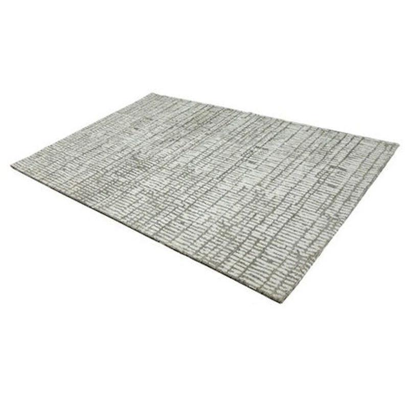 Milton Machine Woven Rug - Ivory/Grey