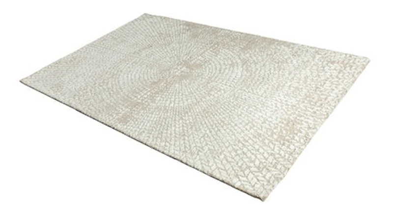 MILTON MACHINE WOVEN RUG TAUPE/IVORY