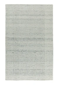 VESLEY HAND WOVEN RUG IVORY/SILVER