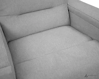 Roche Power Recliner Chair - Light Grey - Greater Vancouver Furniture