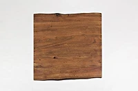 Nature's Edge Square End Table Chestnut