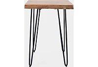 Nature's Edge Live Edge Chairside Table Natural