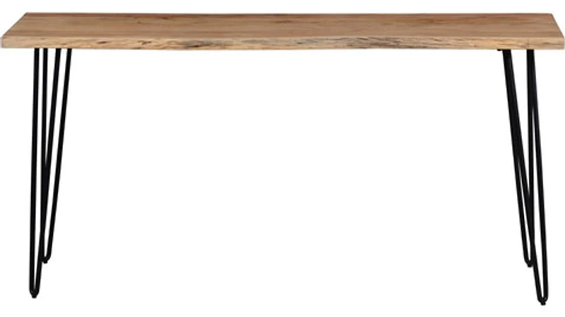 Nature's Edge Sofa Table Counter Height 72" Long - Natural
