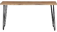 Nature's Edge Sofa Table Counter Height 72" Long - Natural