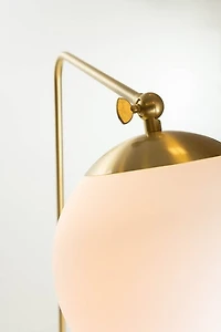 Sphere Antique Brass Table Lamp