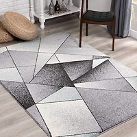 Courtney Rug - 204470 Grey Blue