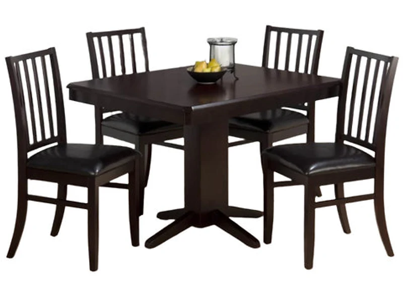 Aspen Merlot, Birch Side Chairs 825-323KD - Greater Vancouver Furniture
