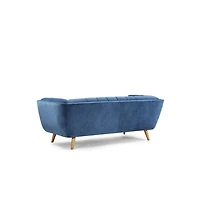 Kitsilano Loveseat - Velvet Blue