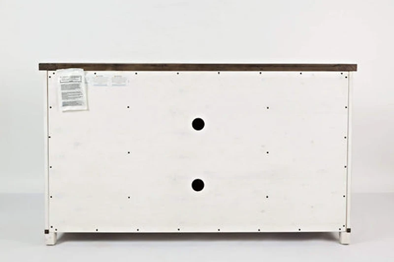 Madison County 60'' Barn Door Server white