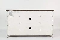 Madison County 60'' Barn Door Server white