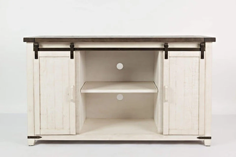 Madison County 60'' Barn Door Server white