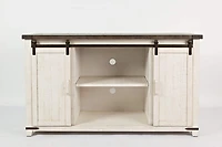 Madison County 60'' Barn Door Server white