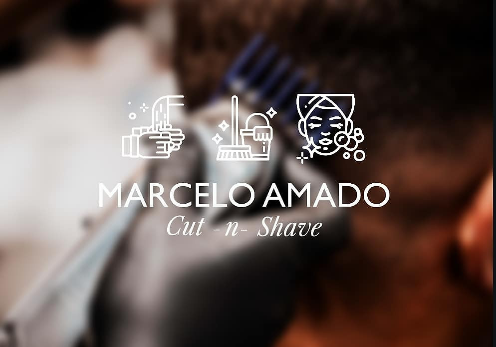 Marcelo Amado Cut-n-Shave logo